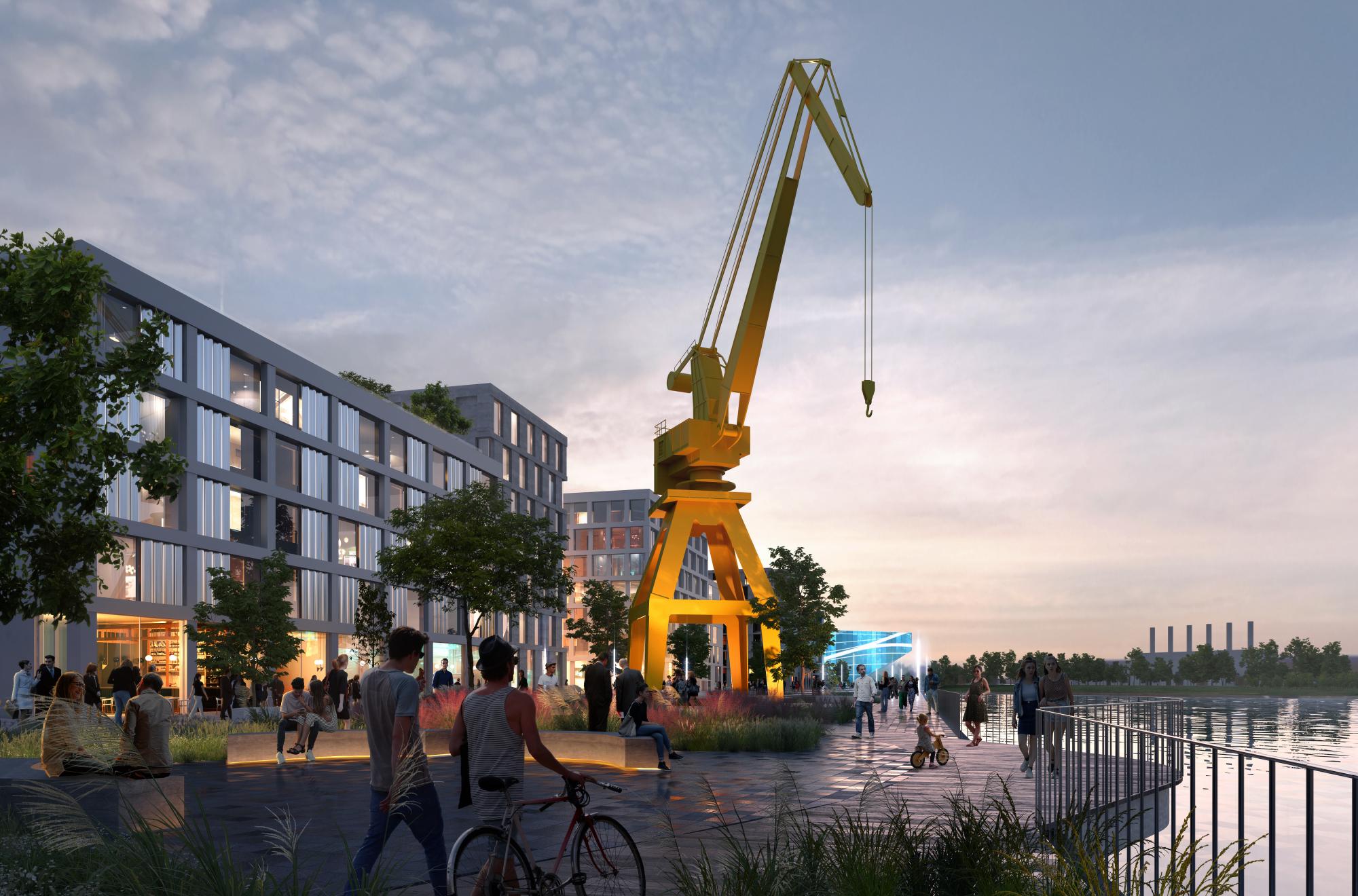 Замість занедбаної промзони: на Подолі з’явиться сучасний поліфункціональний район із виходом до Дніпра